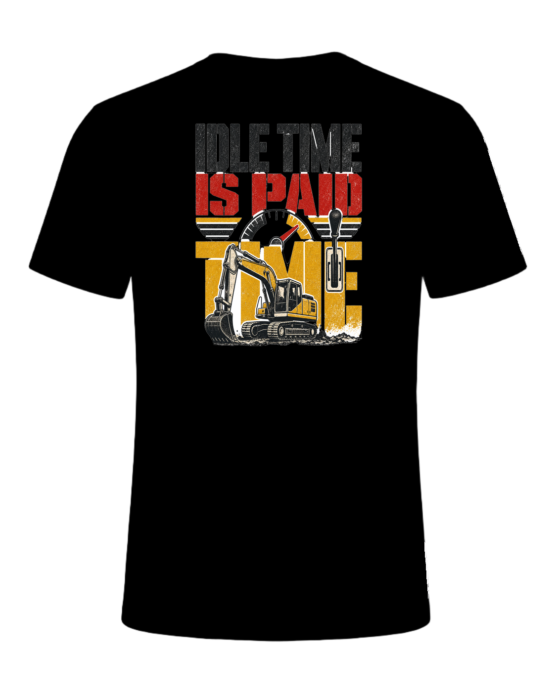 Idle time is paid time — Black