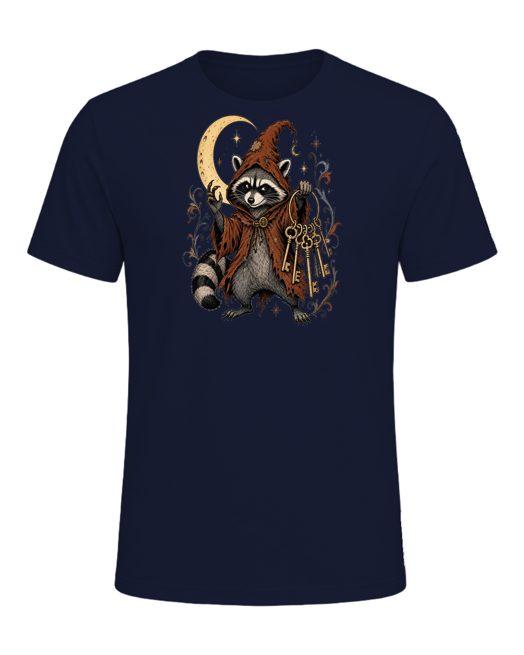 Raccoon Wizard Energy — Navy