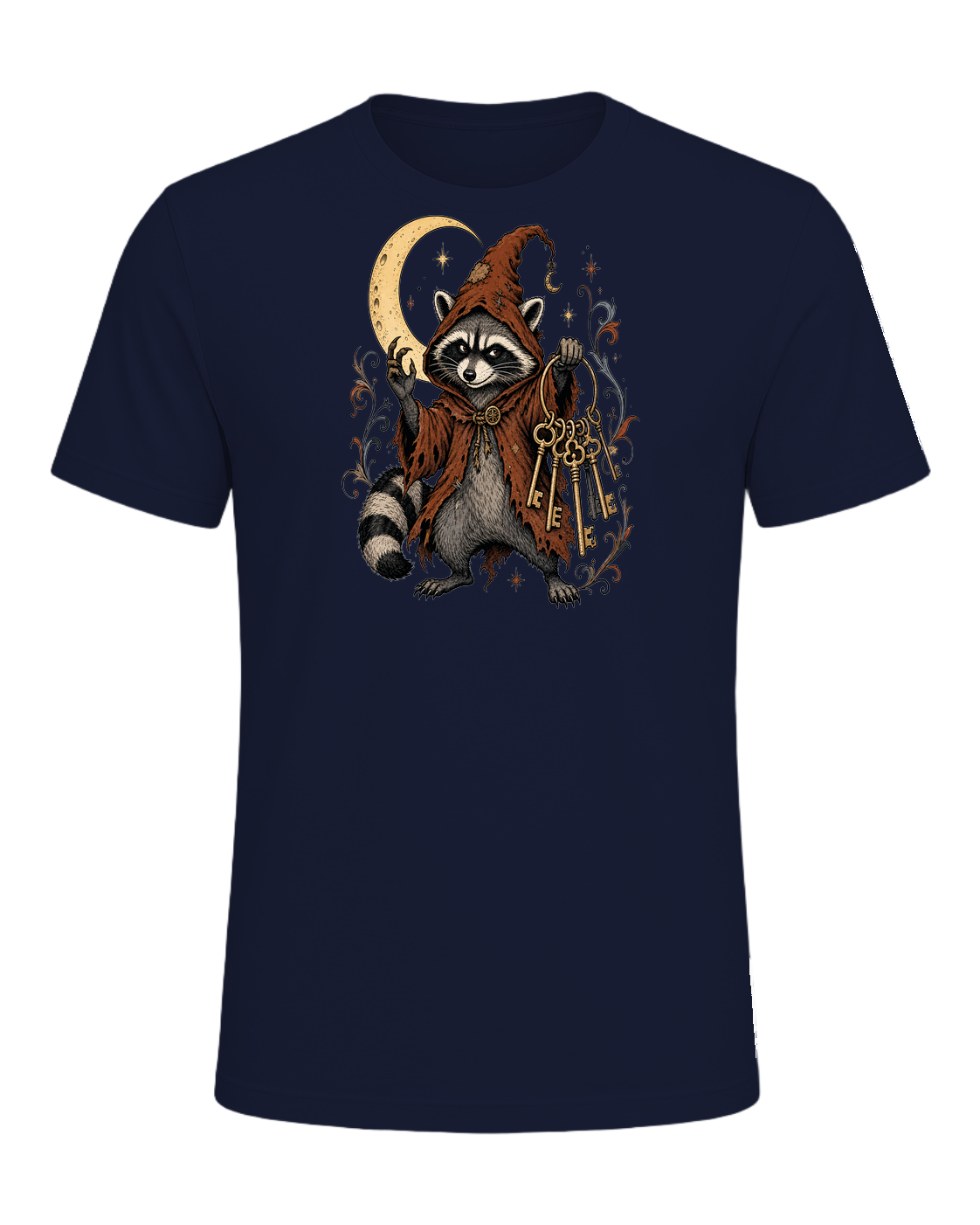 Raccoon Wizard Energy — Navy