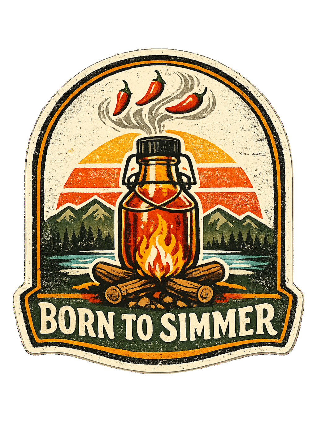 Born To Simmer Tee