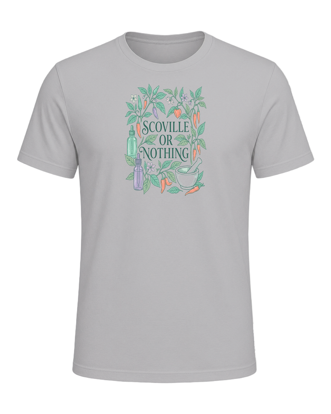 SCOVILLE OR NOTHING — Athletic Heather