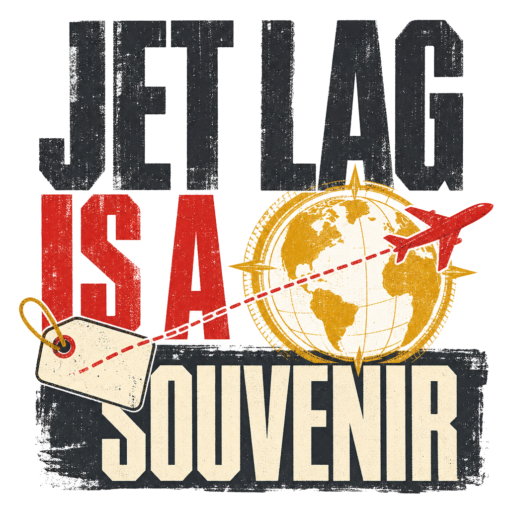 JET LAG IS A SOUVENIR