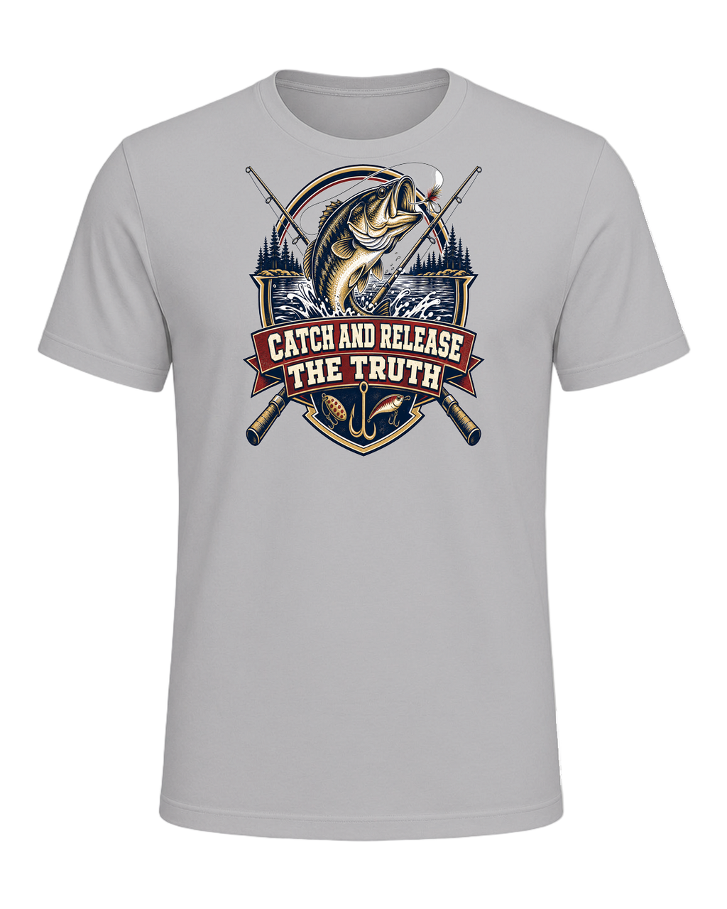 CATCH AND RELEASE THE TRUTH — Athletic Heather