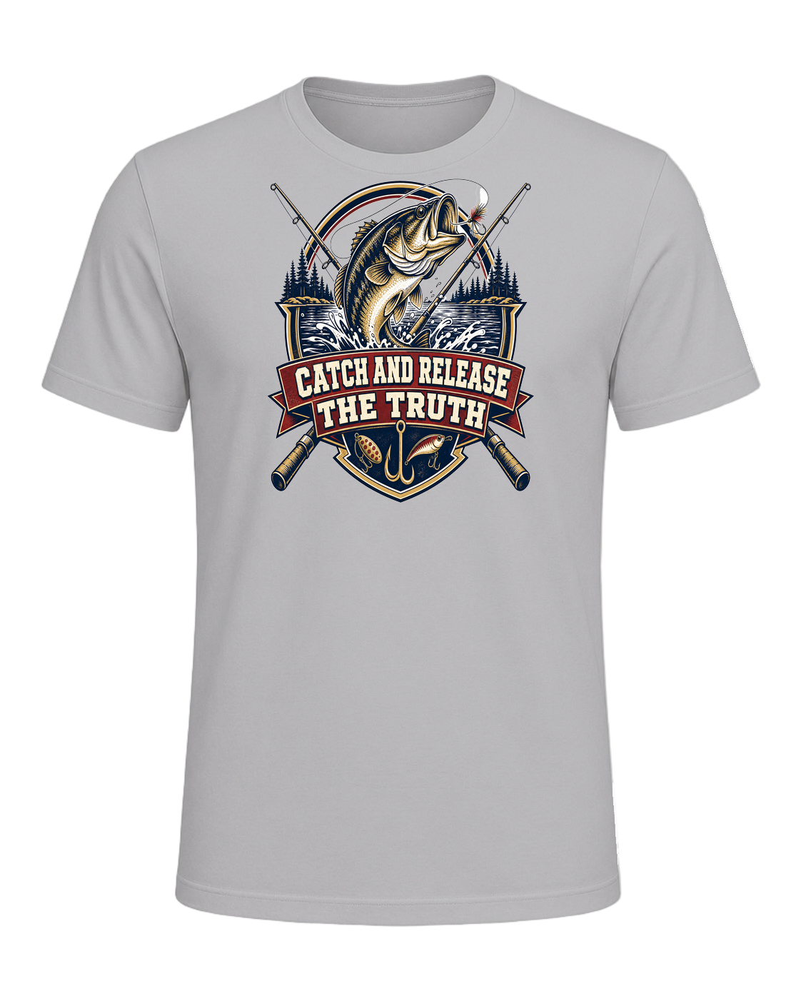 CATCH AND RELEASE THE TRUTH — Athletic Heather