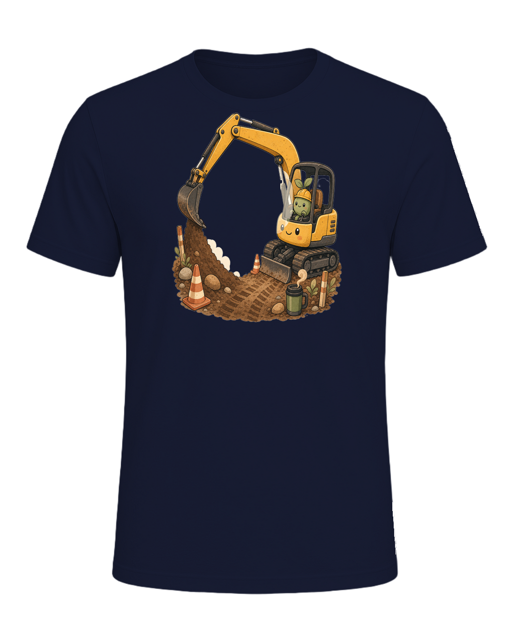 Excavator therapy in session — Navy