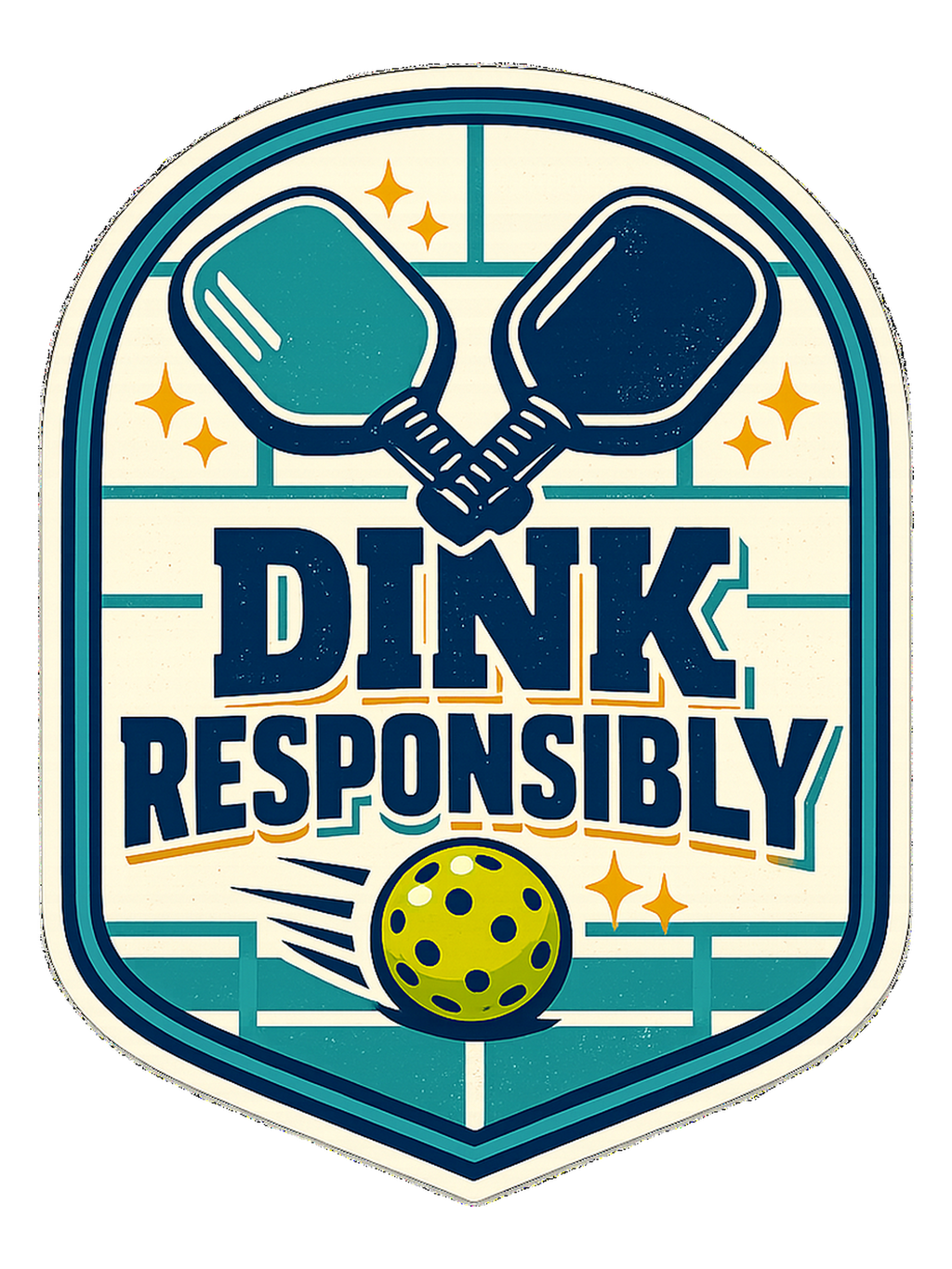 Dink Responsibly Tee