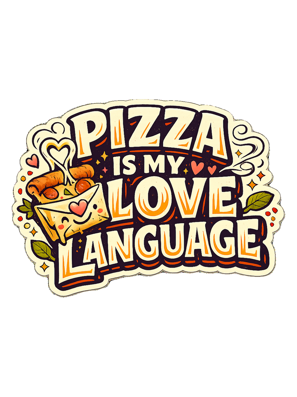 Pizza Is My Love Language Tee