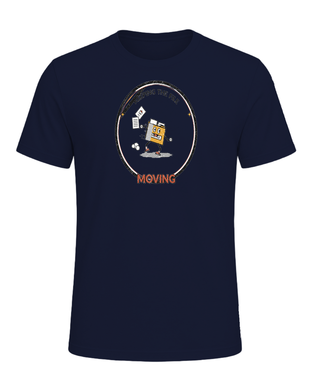 KEEPING THE FILE MOVING — Navy