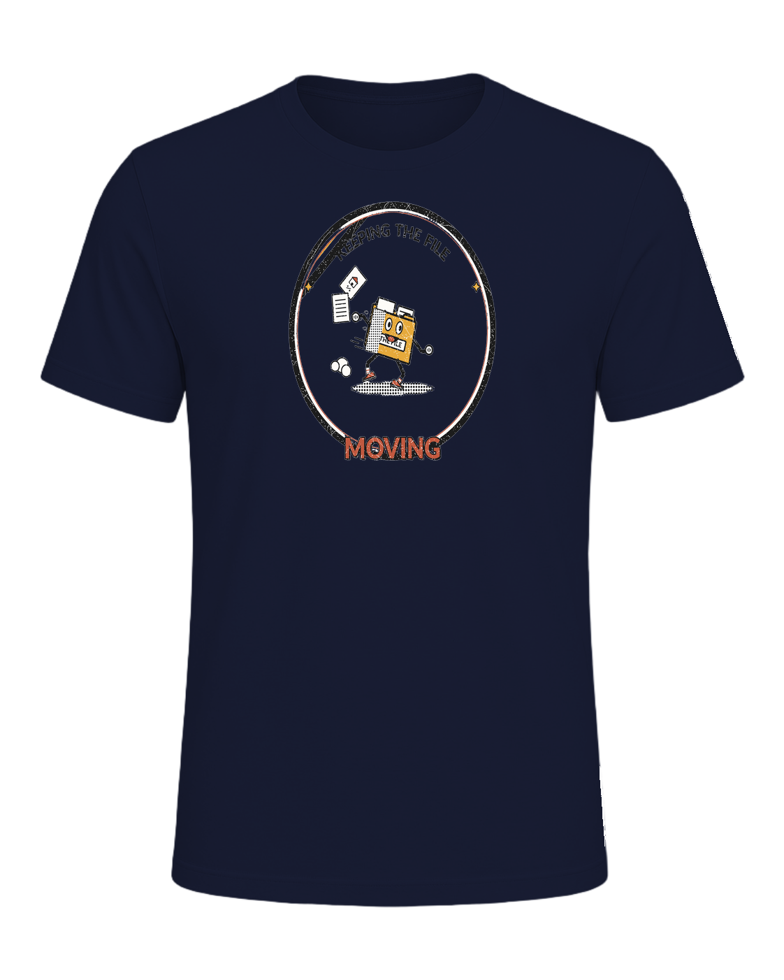 KEEPING THE FILE MOVING — Navy