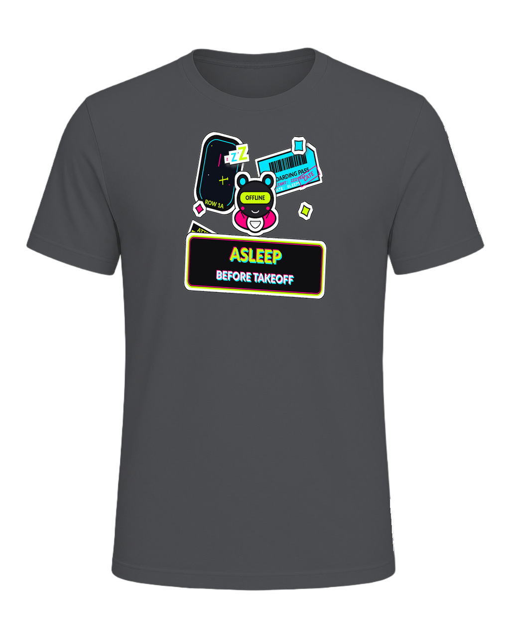 ASLEEP BEFORE TAKEOFF — Asphalt