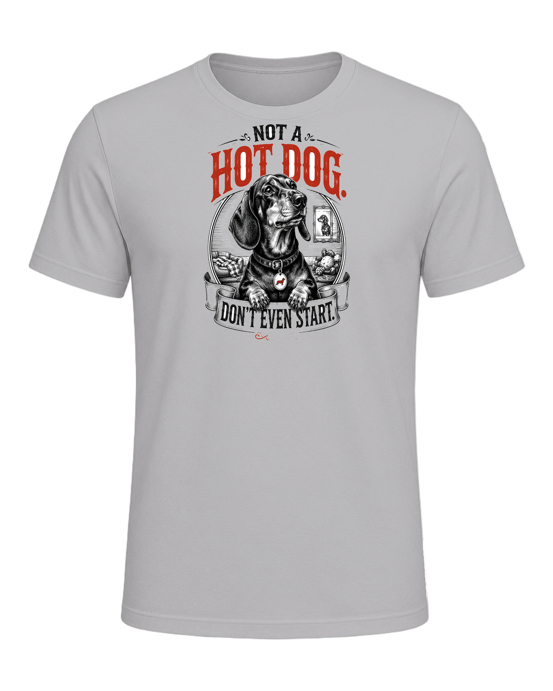 Not a Hot Dog. Don't Even Start. — Athletic Heather