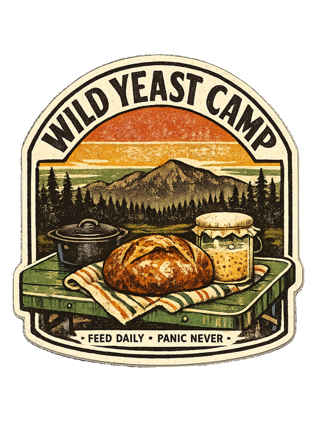 Wild Yeast Camp Tee