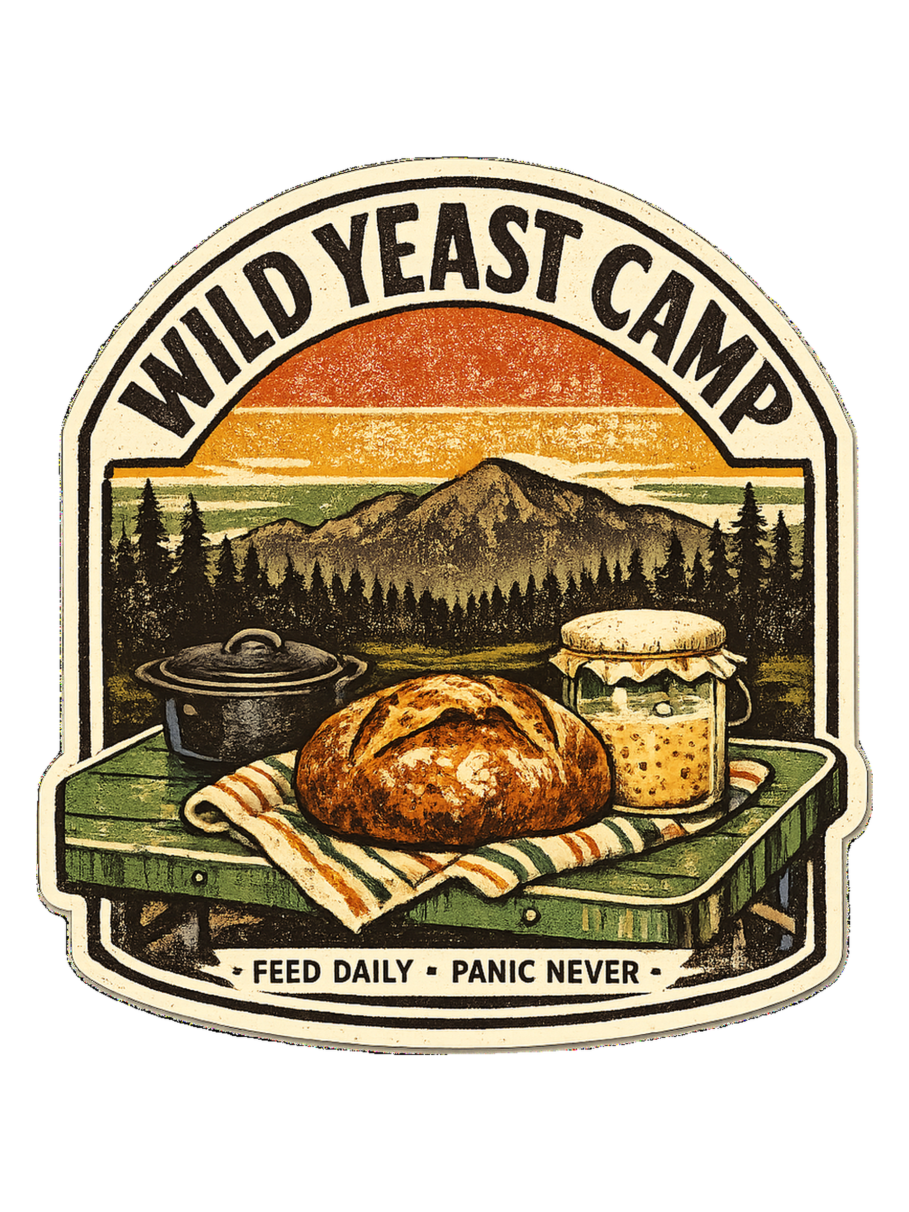 Wild Yeast Camp Tee