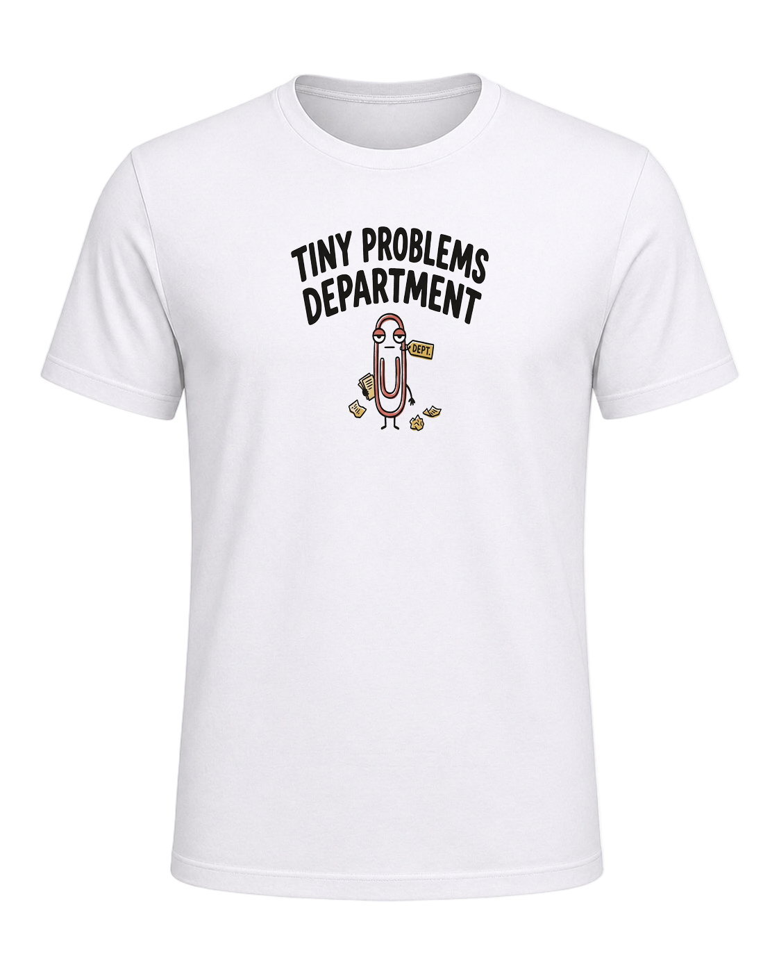 TINY PROBLEMS DEPARTMENT — White