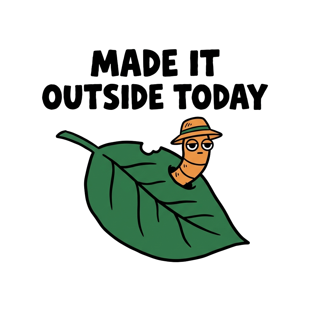 MADE IT OUTSIDE TODAY