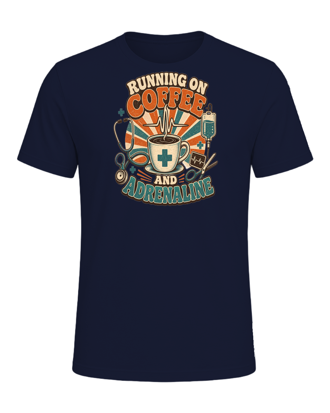 RUNNING ON COFFEE AND ADRENALINE — Navy