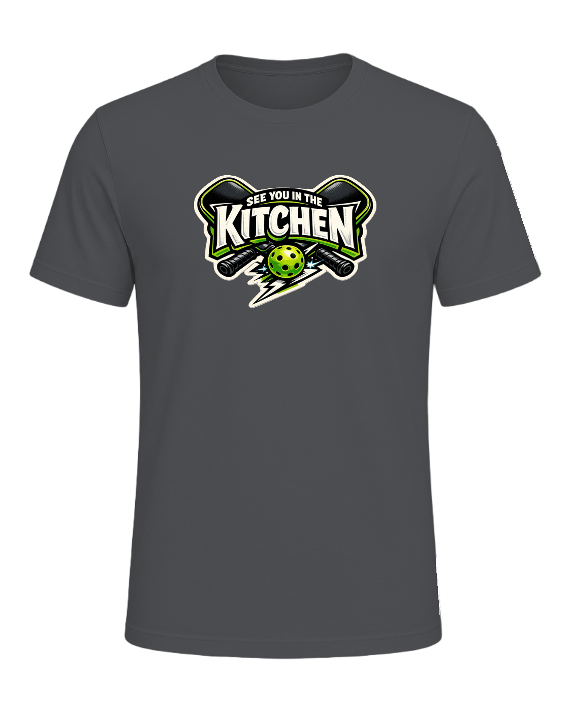 See You In The Kitchen Tee — Asphalt
