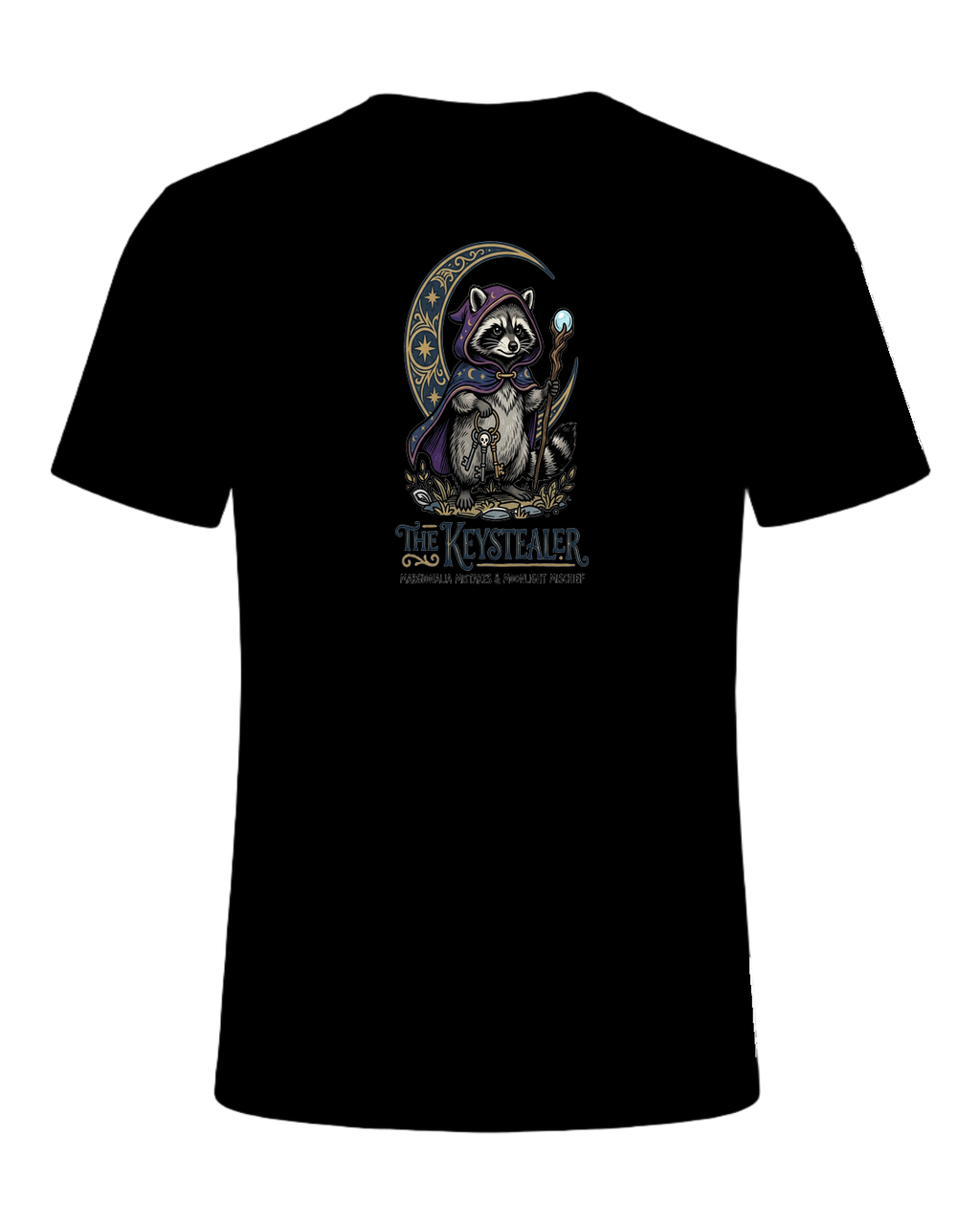 Raccoon Wizard Energy — Black