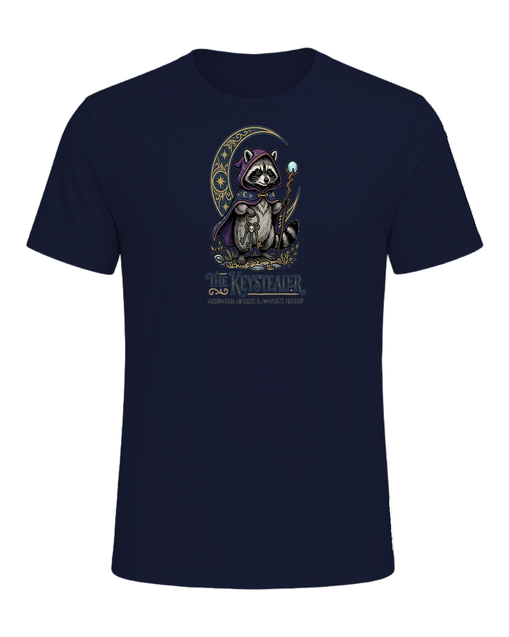 Raccoon Wizard Energy — Navy