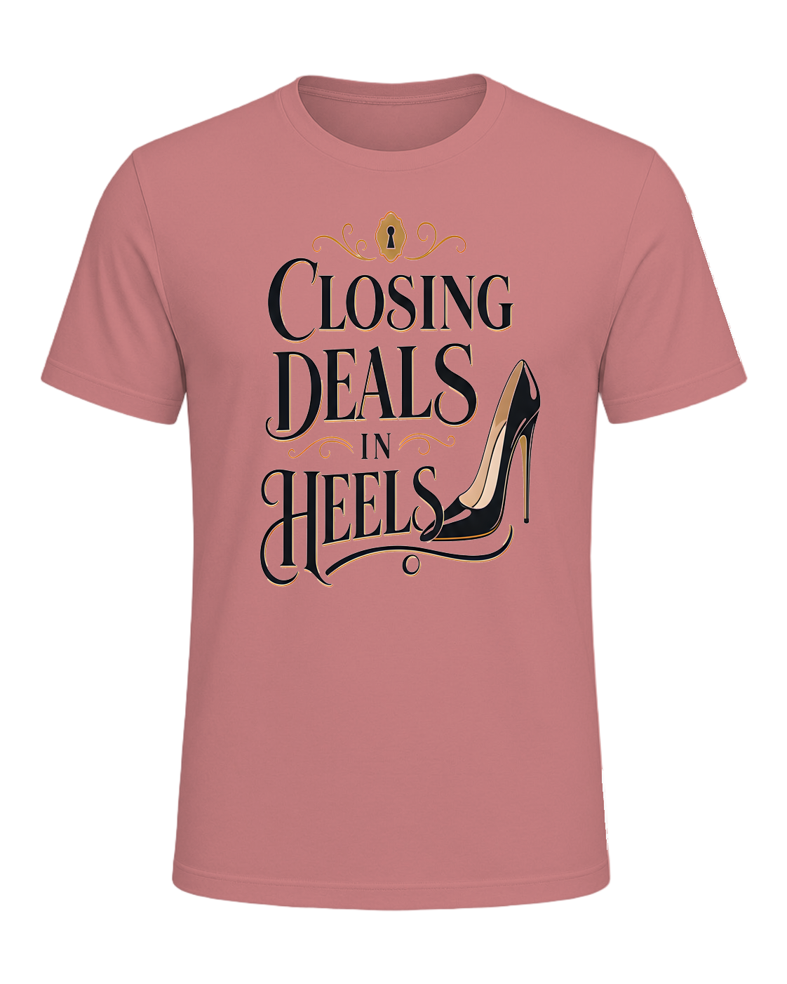CLOSING DEALS IN HEELS — Heather Mauve