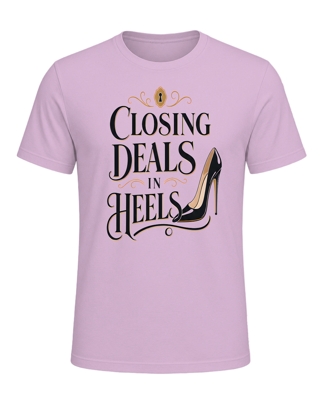 CLOSING DEALS IN HEELS — Lilac