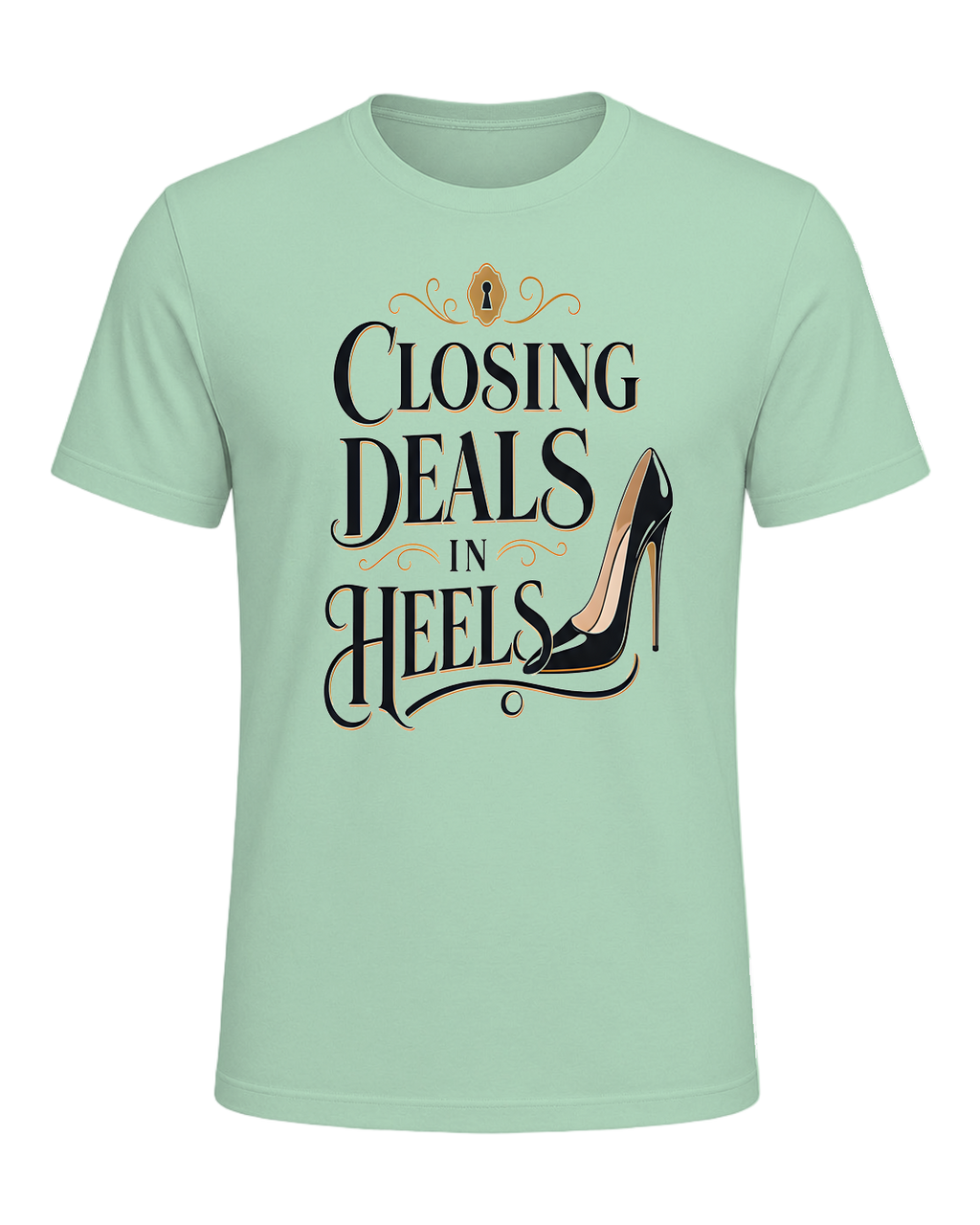 CLOSING DEALS IN HEELS — Mint