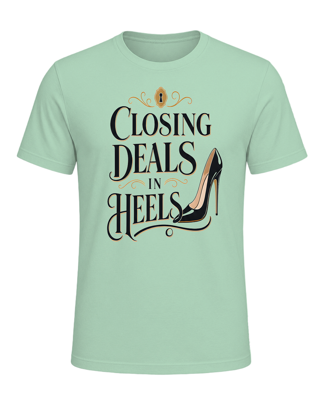 CLOSING DEALS IN HEELS — Mint