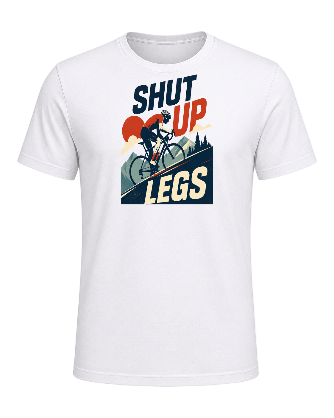 SHUT UP LEGS — White