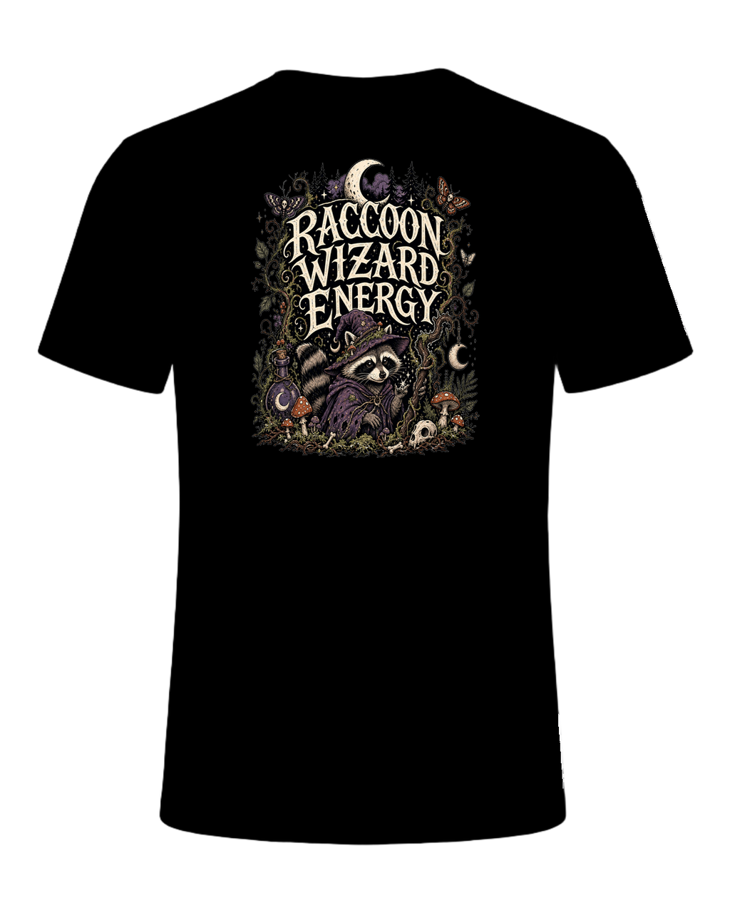 RACCOON WIZARD ENERGY — Black