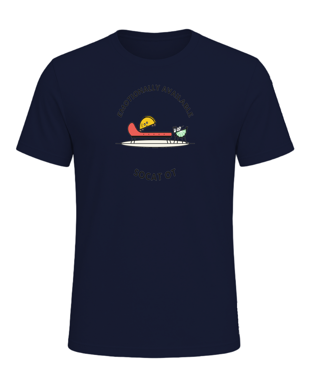 EMOTIONALLY AVAILABLE TO TACOS — Navy
