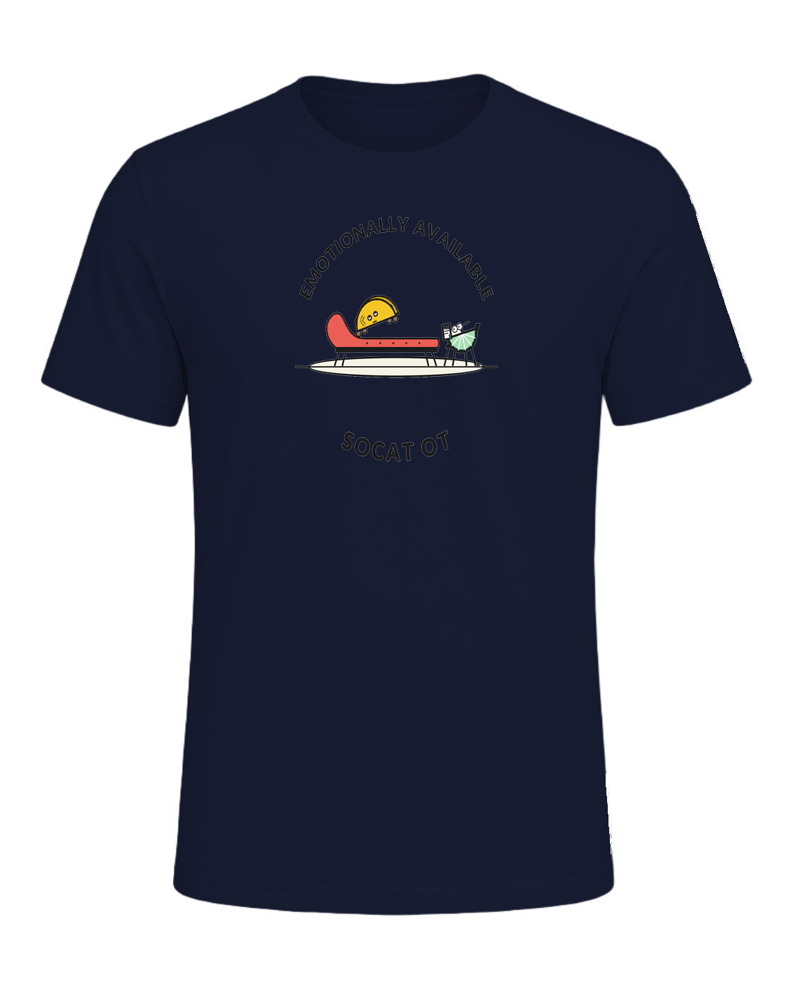 EMOTIONALLY AVAILABLE TO TACOS — Navy