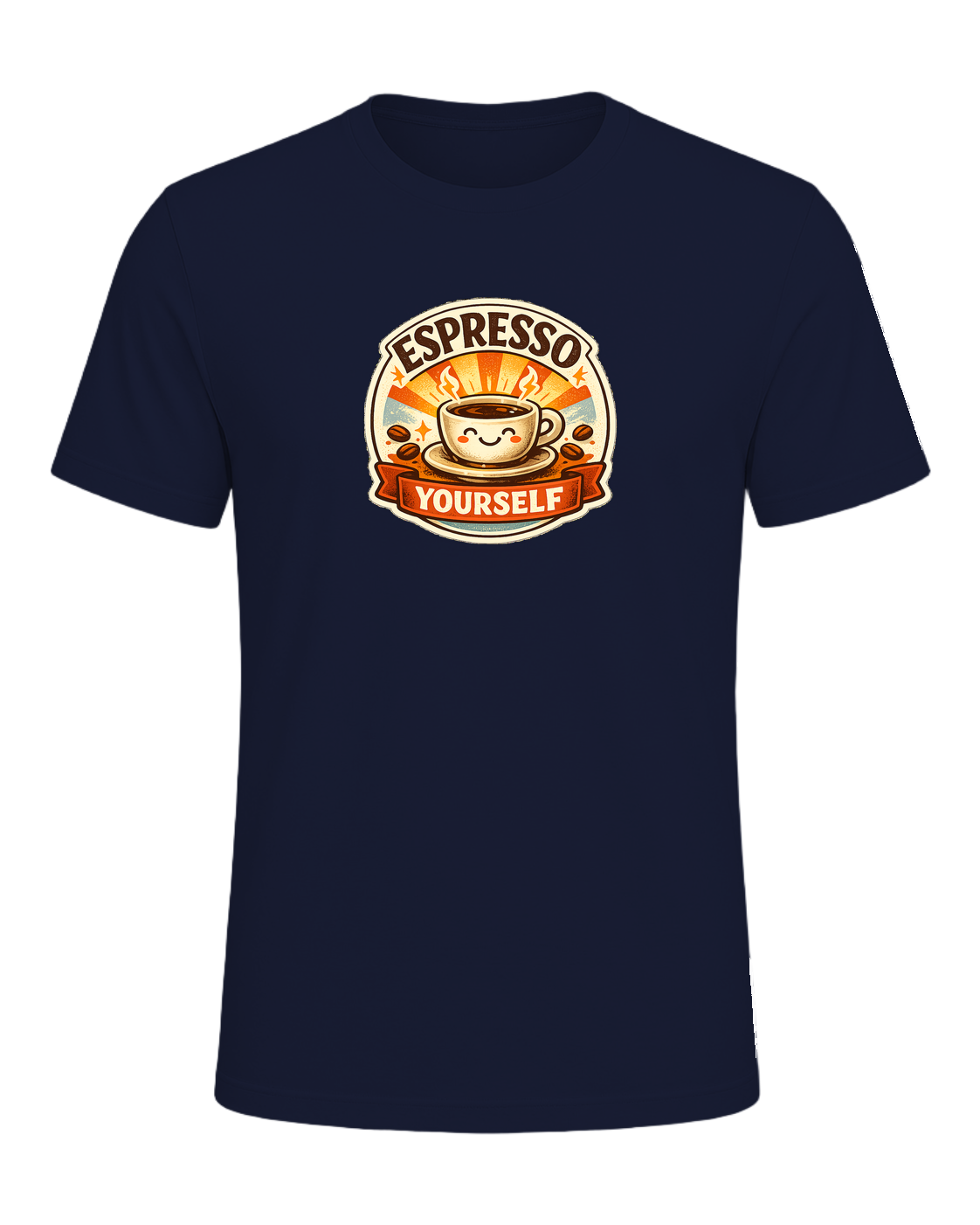 Espresso Yourself Tee — Navy