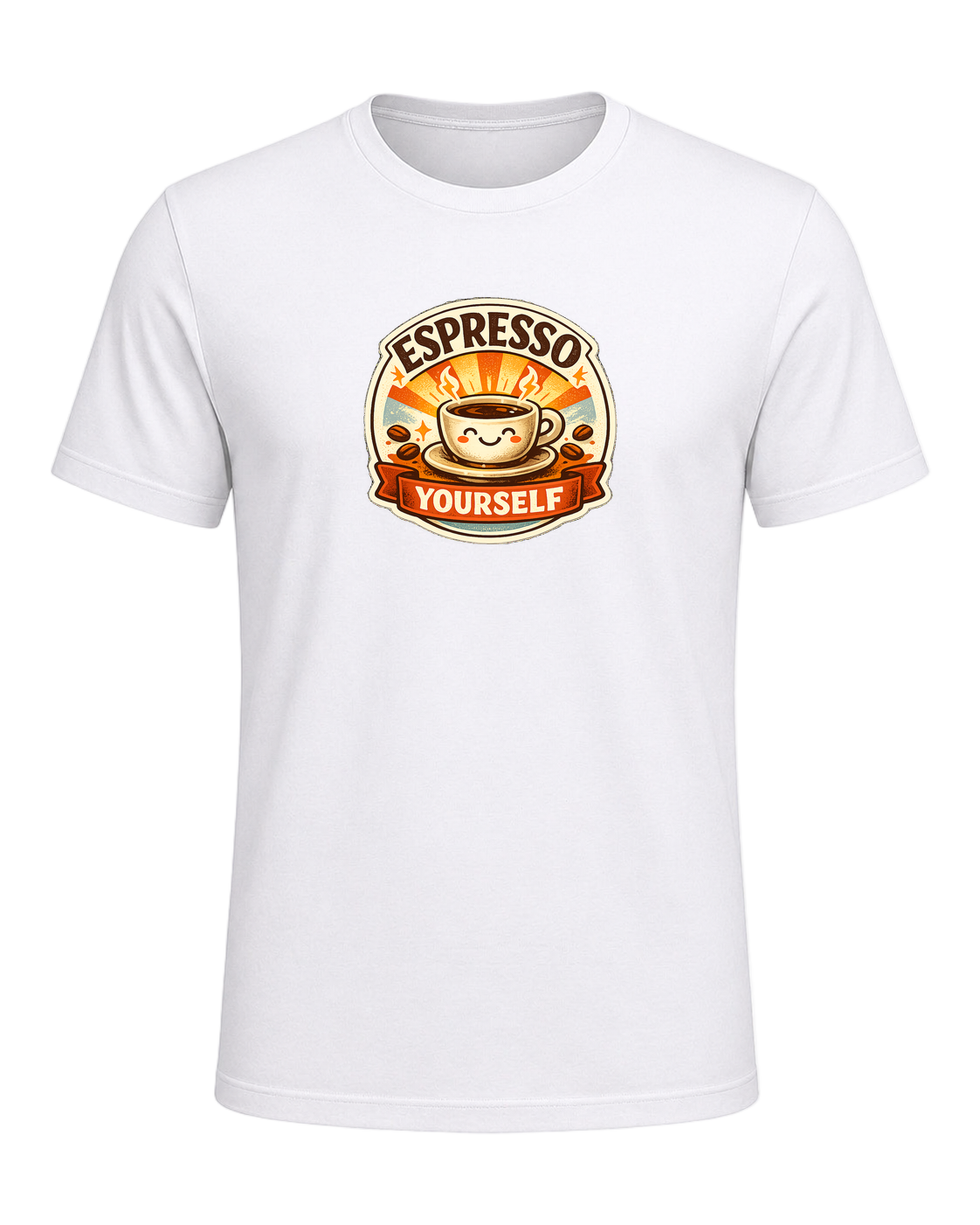 Espresso Yourself Tee — White