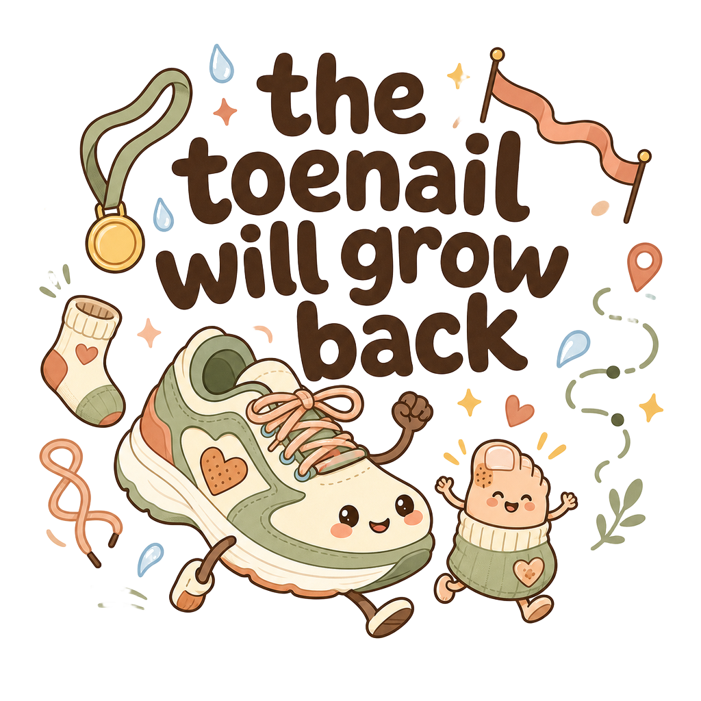 the toenail will grow back