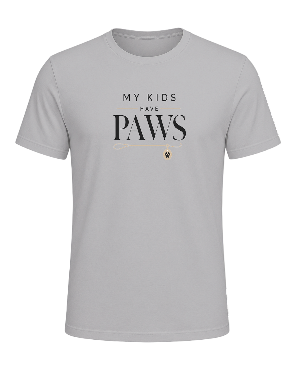 MY KIDS HAVE PAWS — Athletic Heather