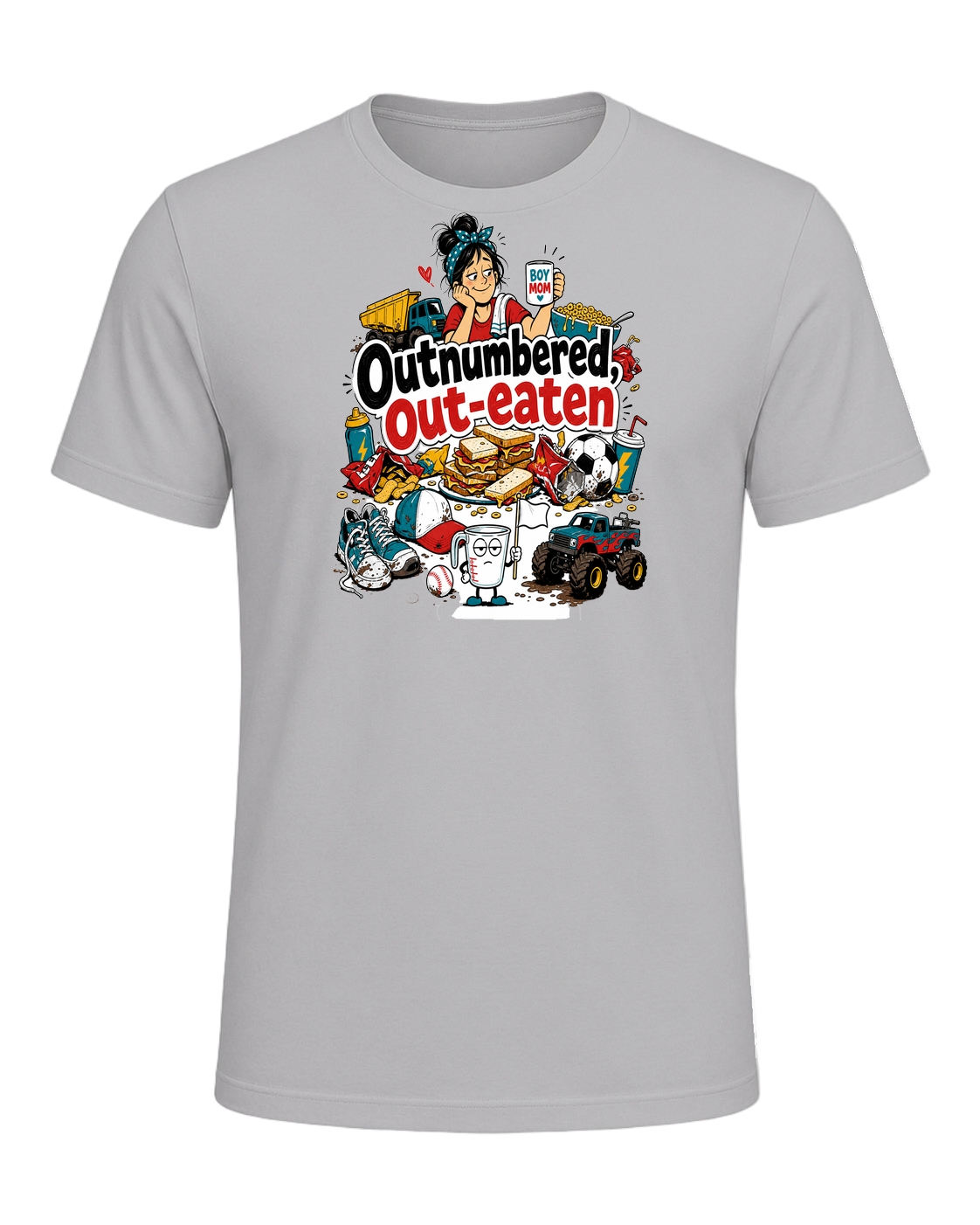 Outnumbered, out-eaten — Athletic Heather