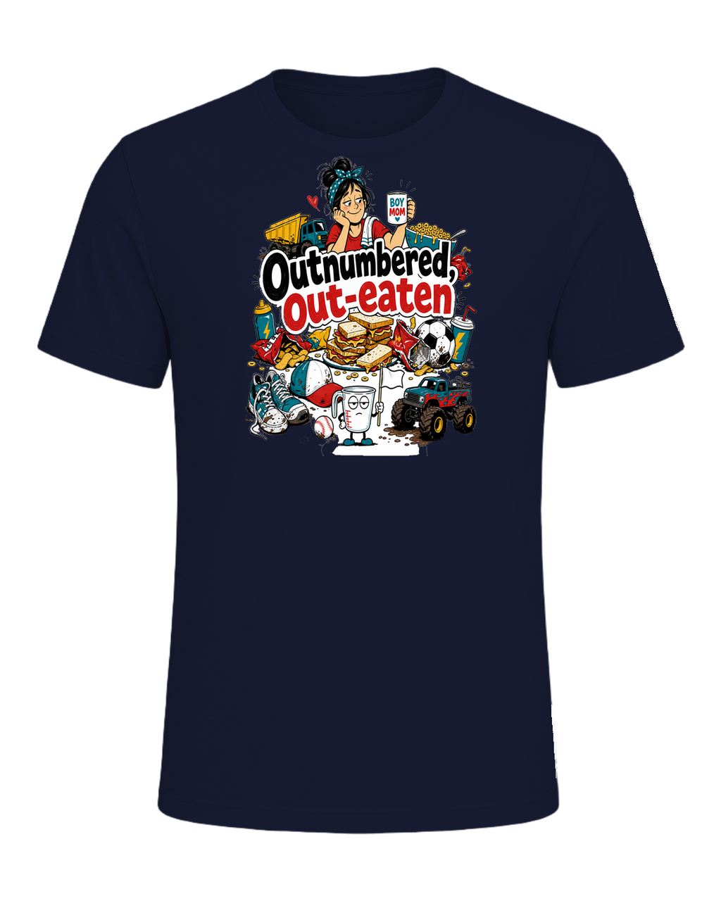 Outnumbered, out-eaten — Navy