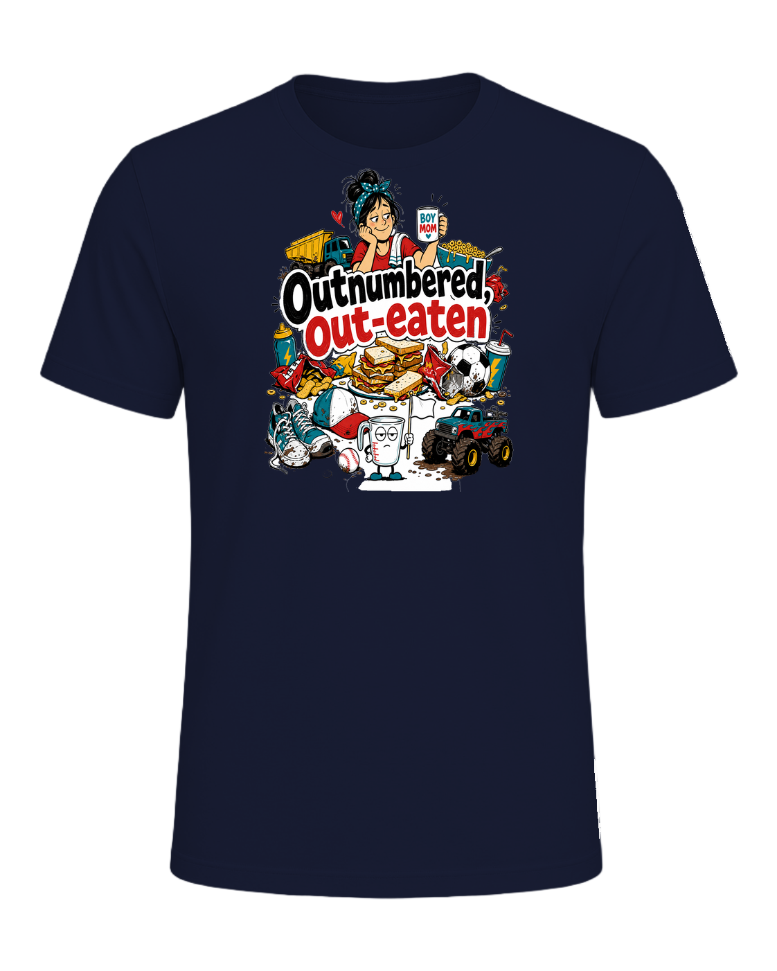 Outnumbered, out-eaten — Navy