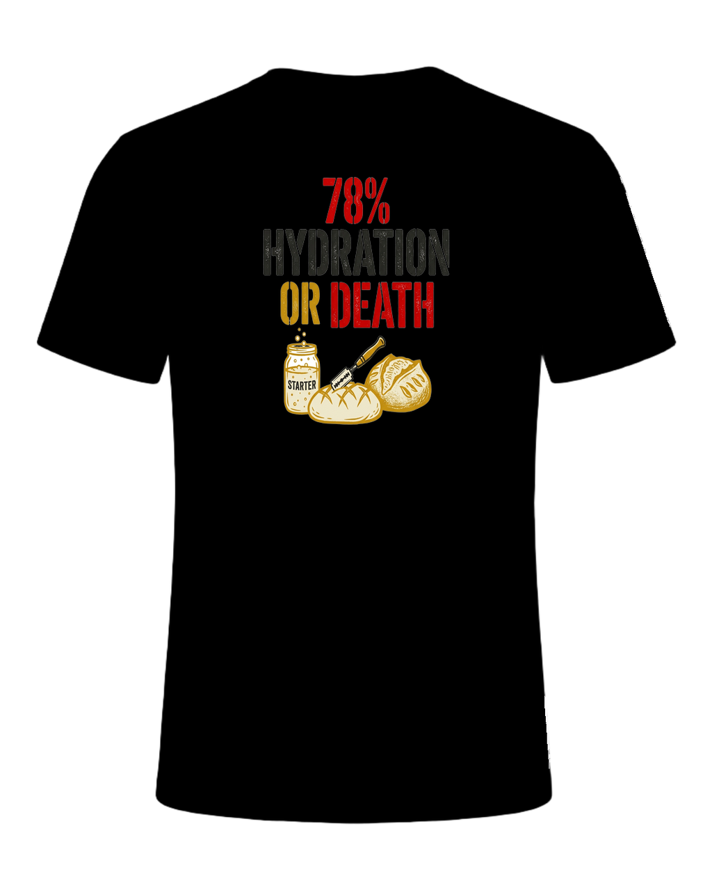 78% HYDRATION OR DEATH — Black