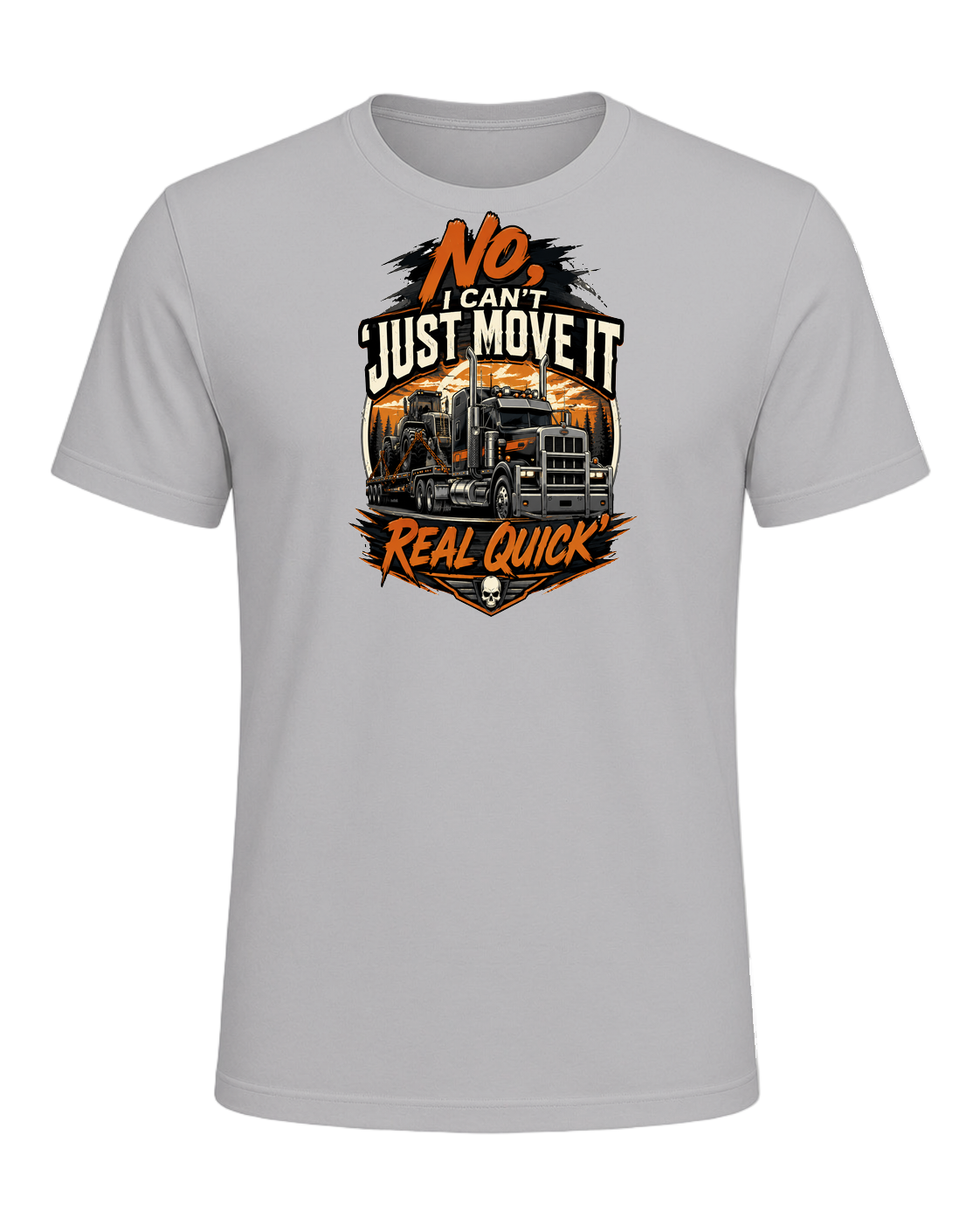 No, I can't 'just move it real quick' — Athletic Heather