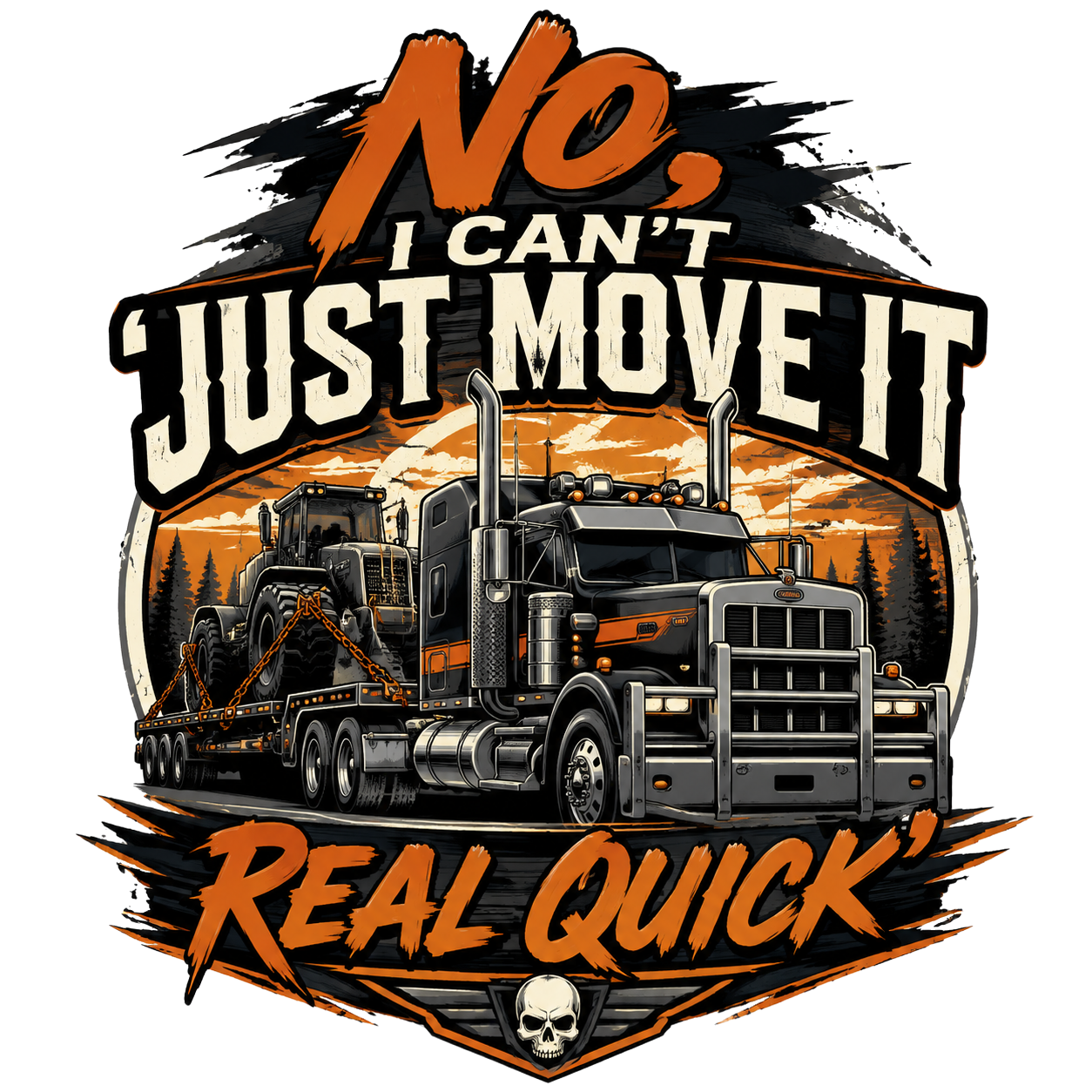 No, I can't 'just move it real quick'