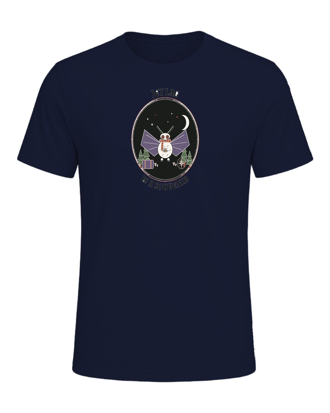 JET LAG IS A SOUVENIR — Navy
