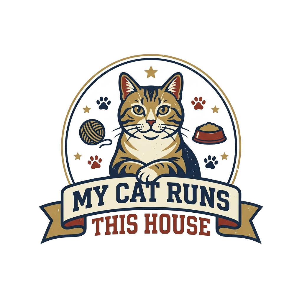 MY CAT RUNS THIS HOUSE