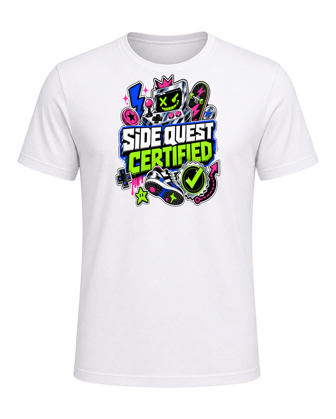 SIDE QUEST CERTIFIED — White