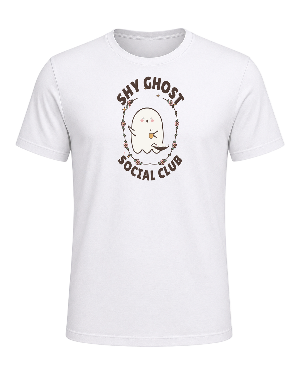 SHY GHOST SOCIAL CLUB — White