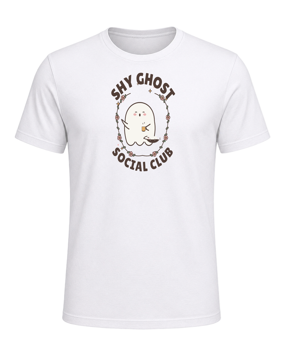SHY GHOST SOCIAL CLUB — White