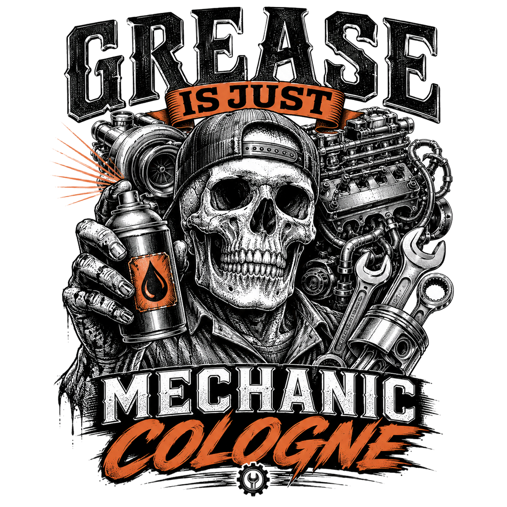 Grease is just mechanic cologne