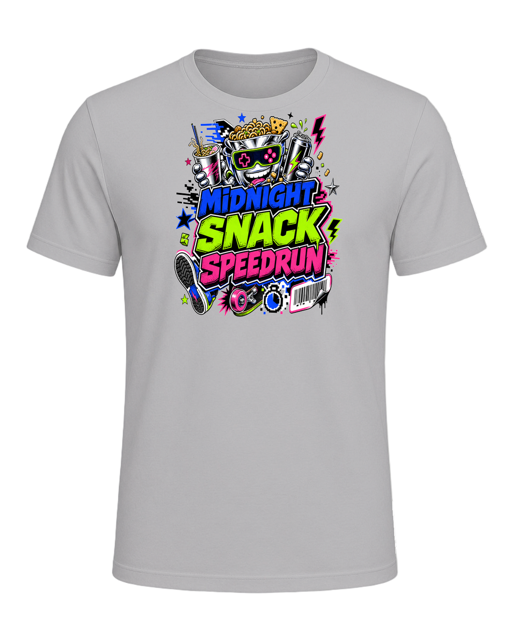 MIDNIGHT SNACK SPEEDRUN — Athletic Heather