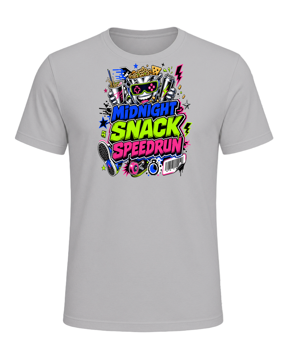 MIDNIGHT SNACK SPEEDRUN — Athletic Heather