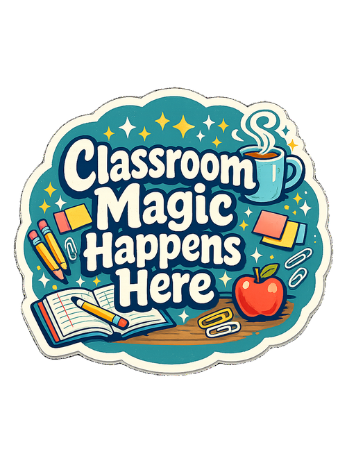 Classroom Magic Happens Here Tee